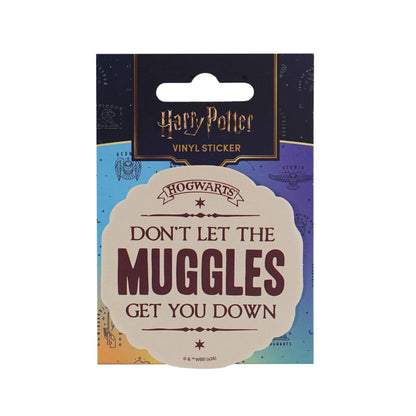 Sticker vinyle Harry Potter - Ne laissez pas les Moldus