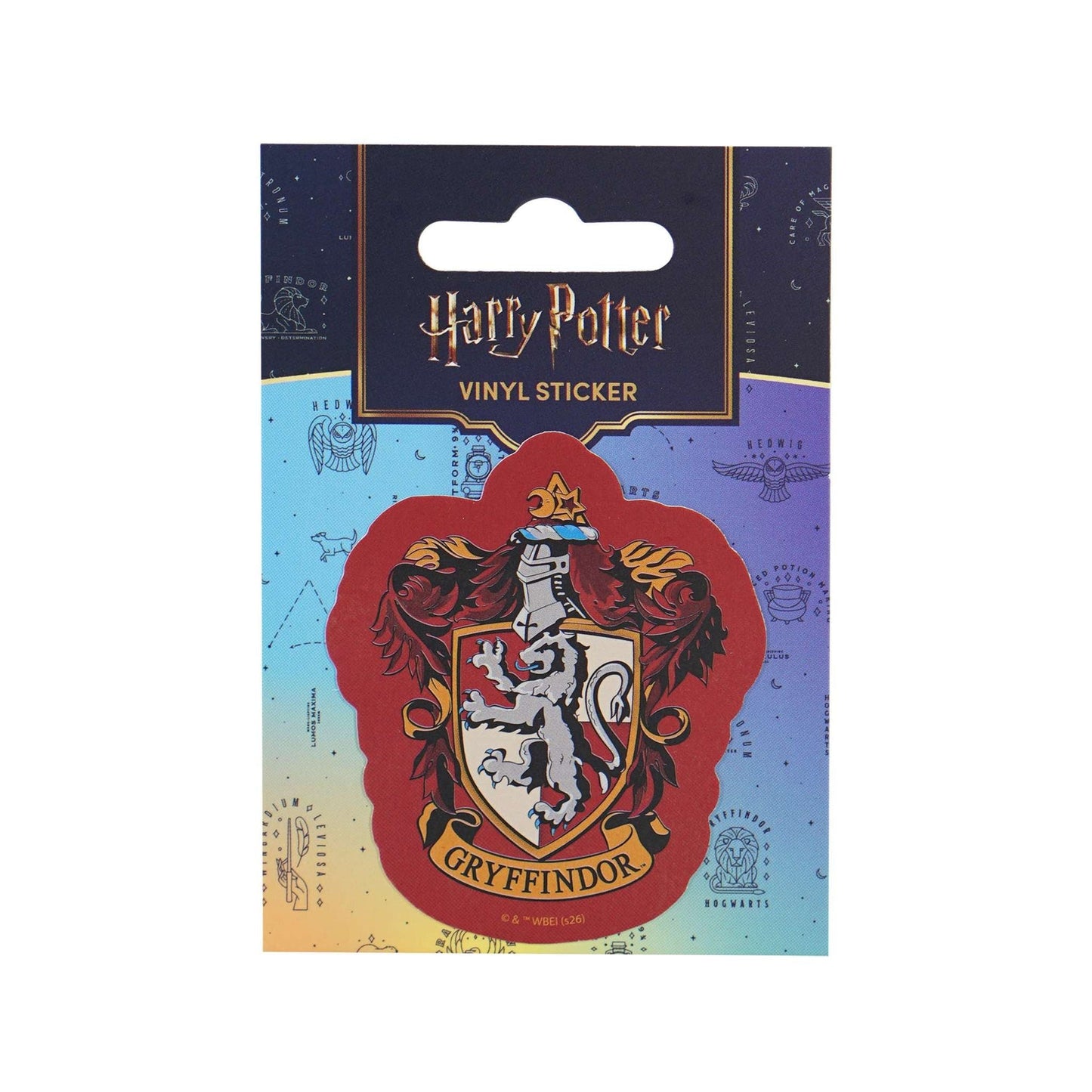 Harry Potter Vinyl Sticker - Gryffindor
