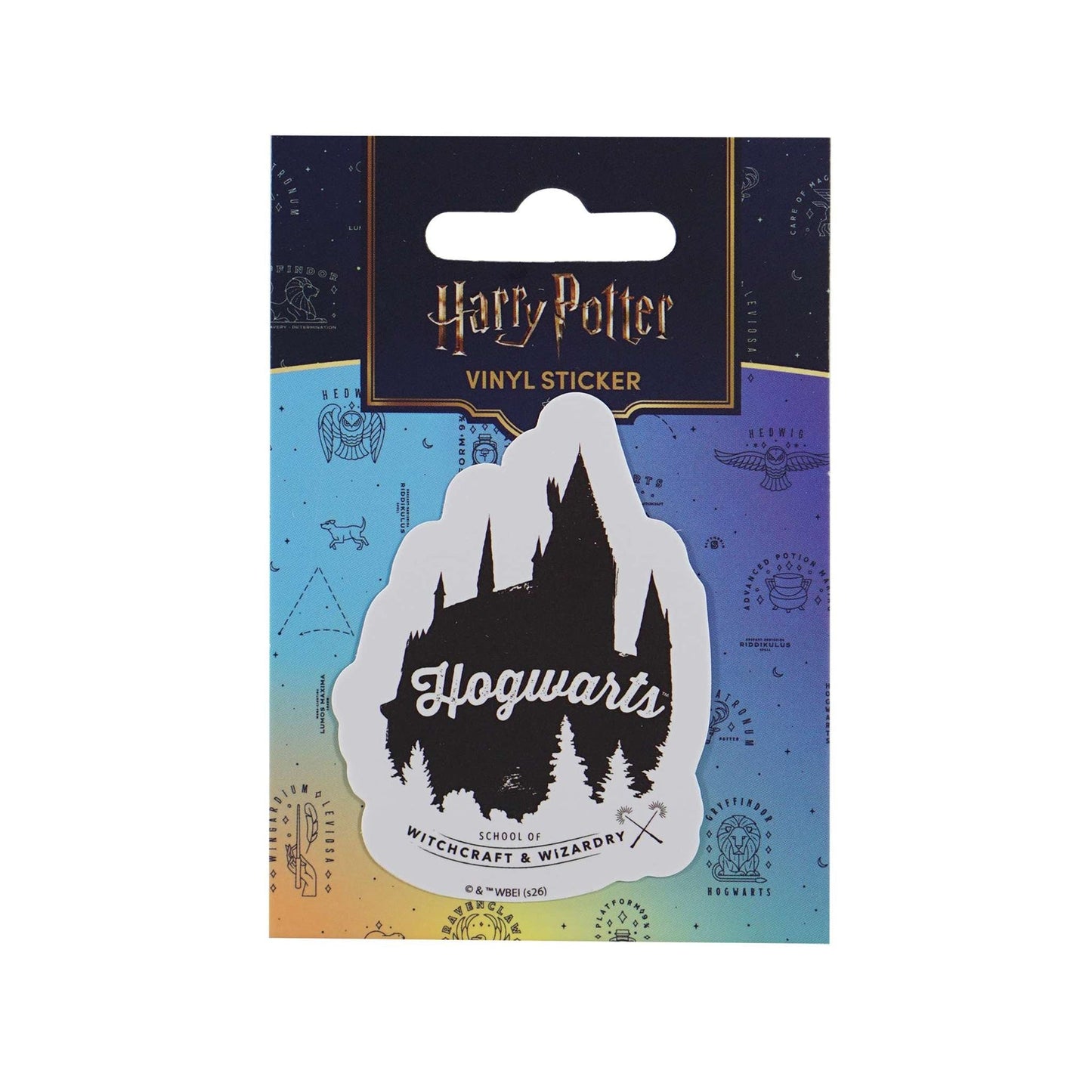 Harry Potter Vinyl-Aufkleber – Schloss Hogwarts