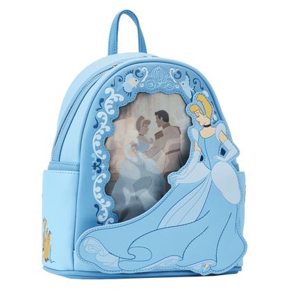 Cinderella „Prinzessin“ Mini-Rucksack (linsenförmig) 