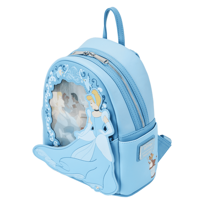 Cinderella „Prinzessin“ Mini-Rucksack (linsenförmig) 