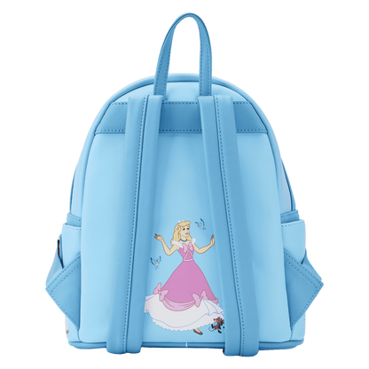 Cinderella „Prinzessin“ Mini-Rucksack (linsenförmig) 