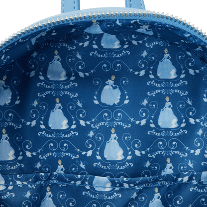 Cinderella „Prinzessin“ Mini-Rucksack (linsenförmig) 