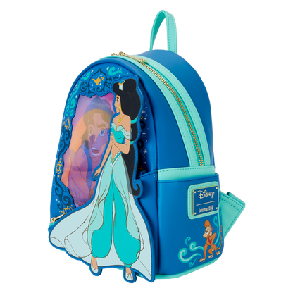 ALADDIN – Prinzessin Jasmine – LoungeFly Mini-Lentikular-Rucksack