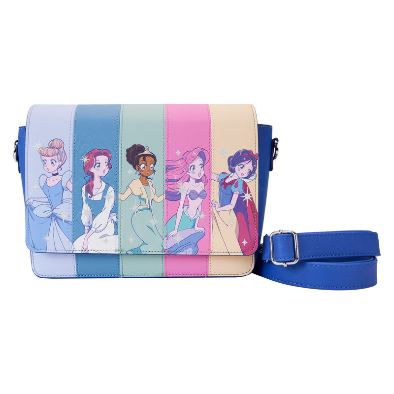 DISNEY PRINCESS – Manga-Stil – Loungefly-Umhängetasche