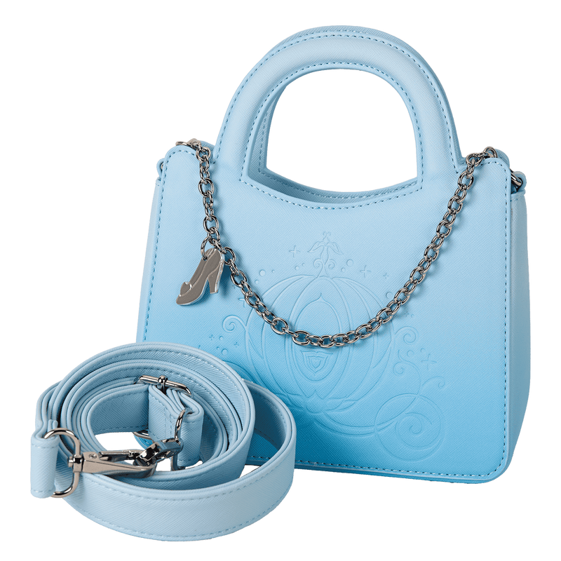 cinderella 75th anniversary carriage crossbody bag loungefly
