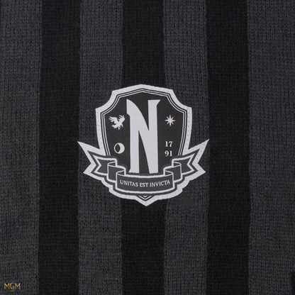Écharpe Noire Académie Nevermore