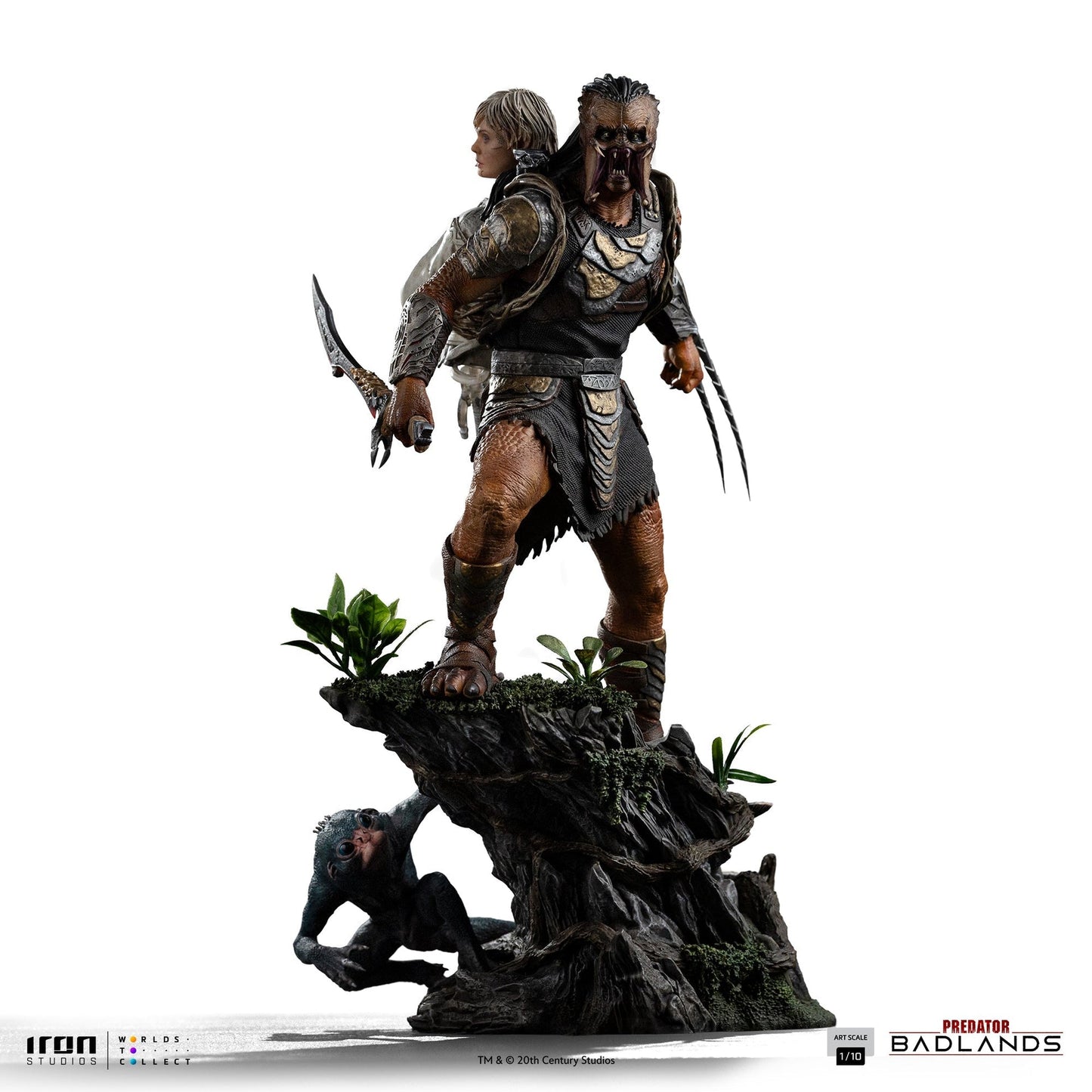 Statue Predator Dek & Thia - Predator: Badlands - Art Scale 1/10