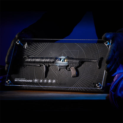 Plaque Réplique Destiny Exotic Armory Collection "Witherhoard"