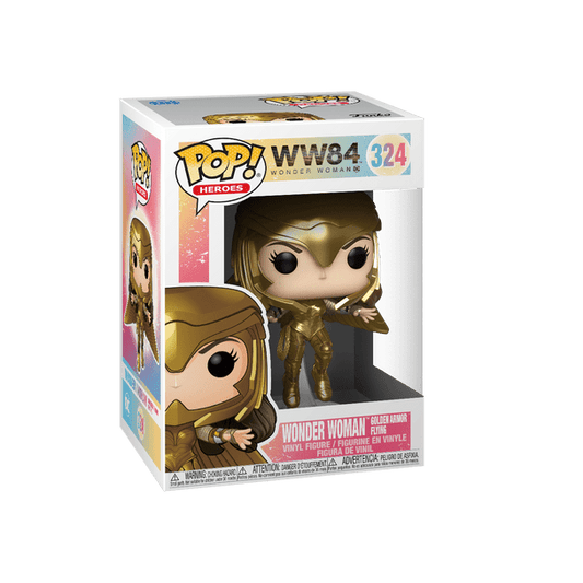 Pop! Wonder Woman Goldene Rüstung fliegend