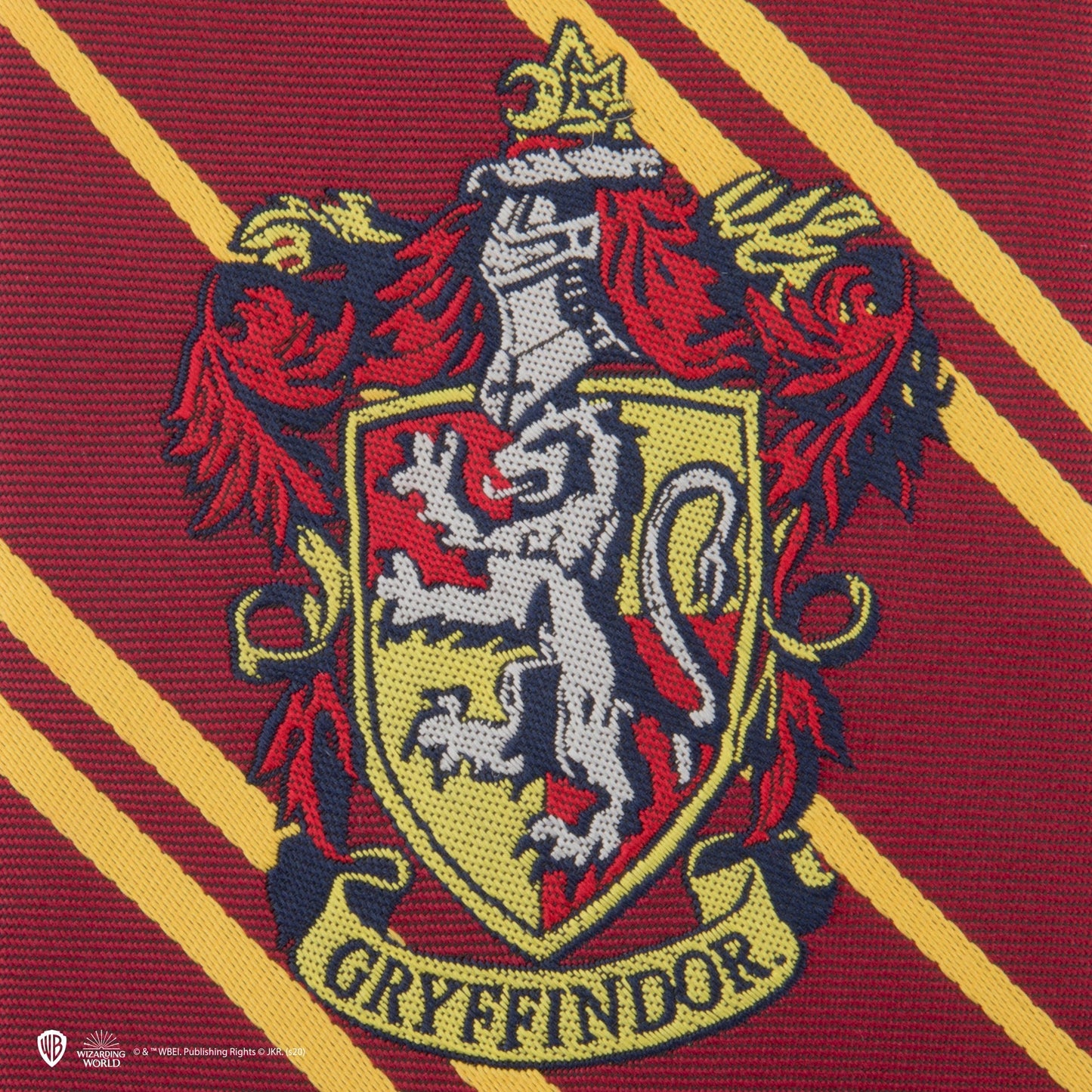 Cravate Écusson Tissé Gryffondor Adultes