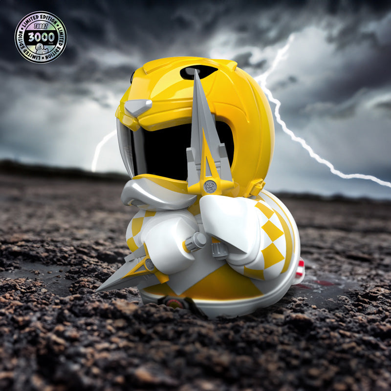 Canard Power Rangers Mighty Morphin Jaune TUBBZ | Cosplaying Ducks Numskull