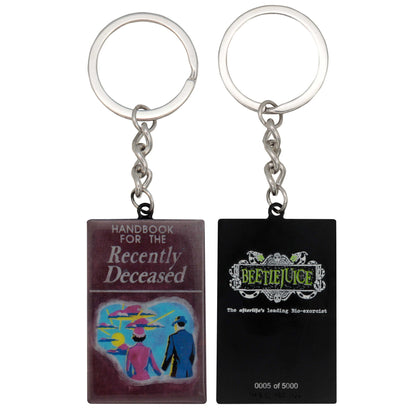 Porte-clés Beetlejuice - Handbook of the Recently Deceased - vue produit 4