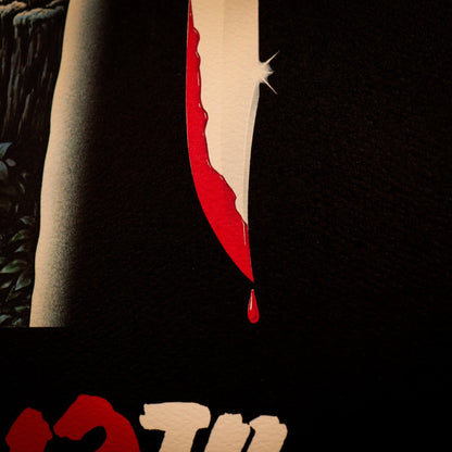 Affiche collector Vendredi 13 - A3