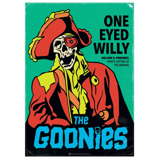 Affiche collector Les Goonies - One Eyed Willy