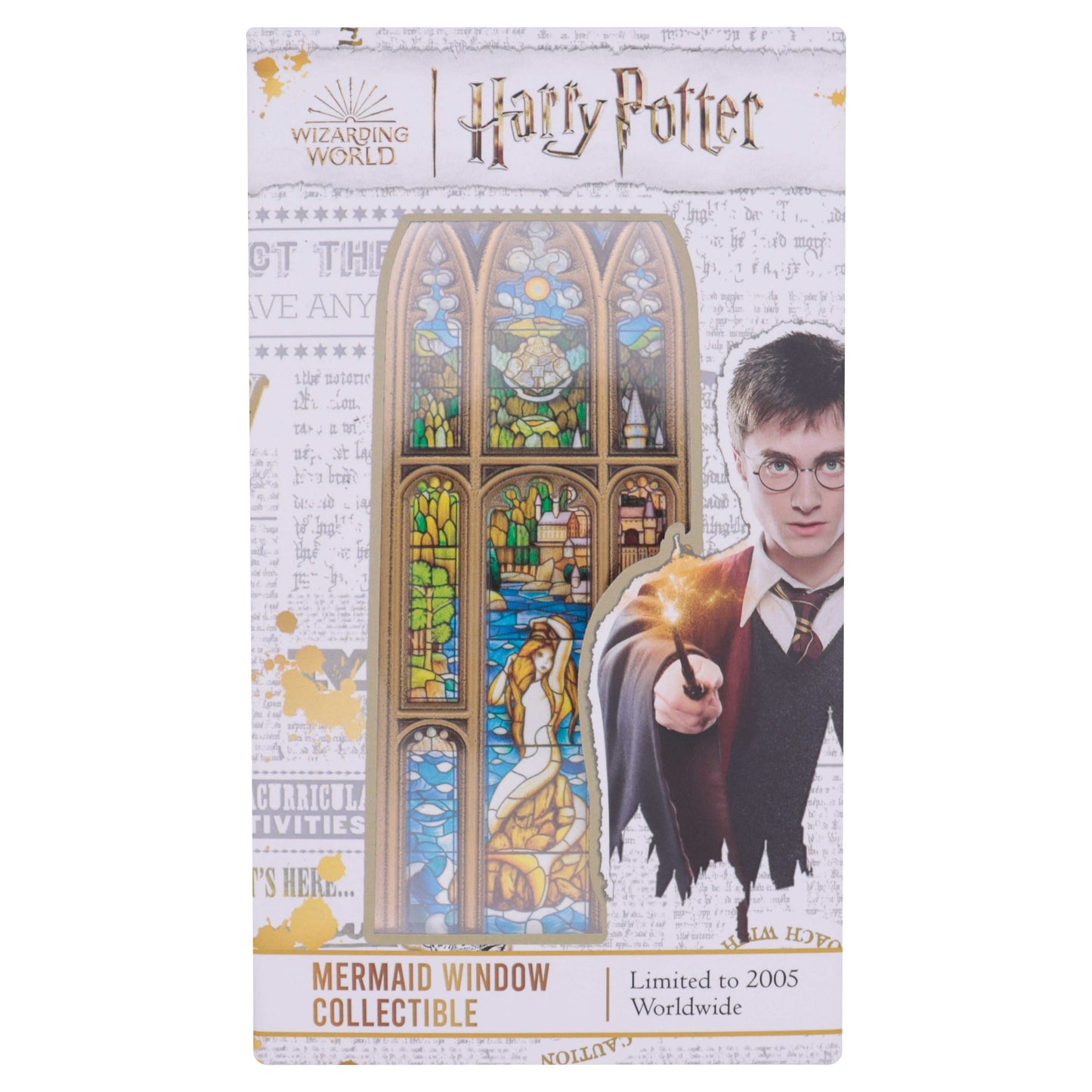 Lingot collector Harry Potter - Mermaid Stained Glass Window