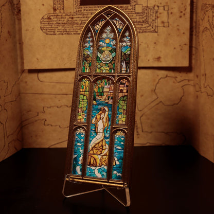 Lingot collector Harry Potter - Mermaid Stained Glass Window
