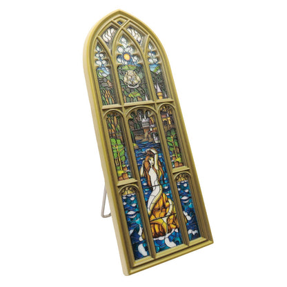 Plaque résine Harry Potter - Mermaid Stained Glass Window