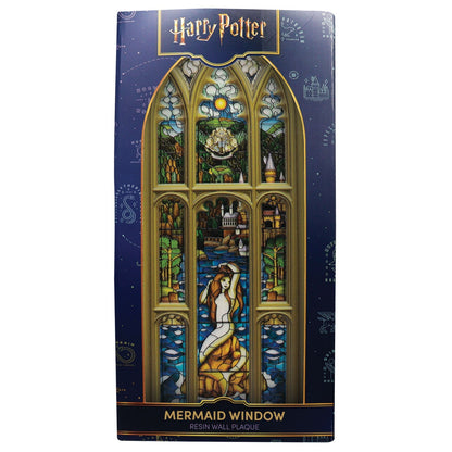Plaque résine Harry Potter - Mermaid Stained Glass Window