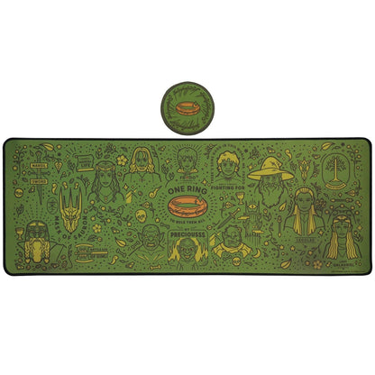 Desk pad & set de sous-verres Le Seigneur des Anneaux