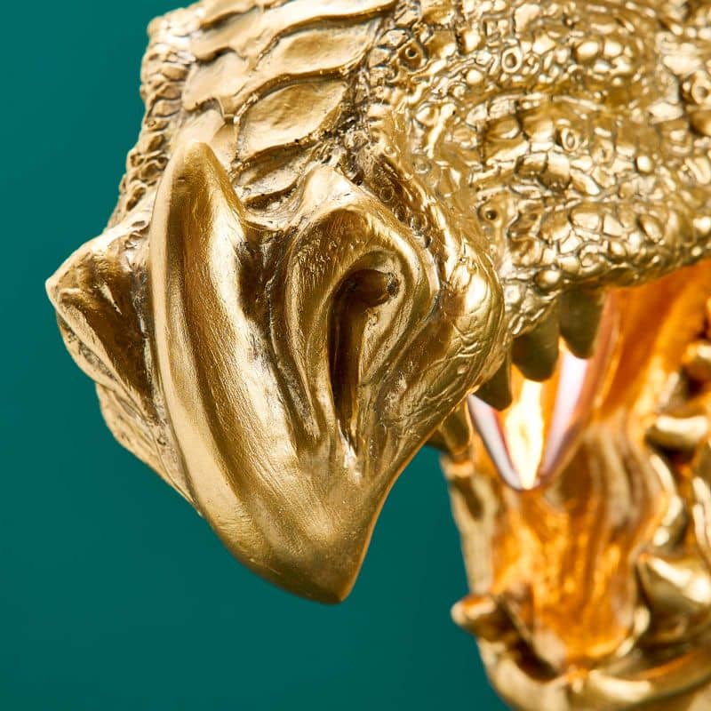 Wandleuchte Dragon Drake, gold, 66 x 27 x 41 cm