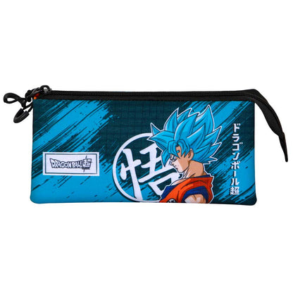 Dragon Ball "Super Saiyan Blue" Triple Pencil Case