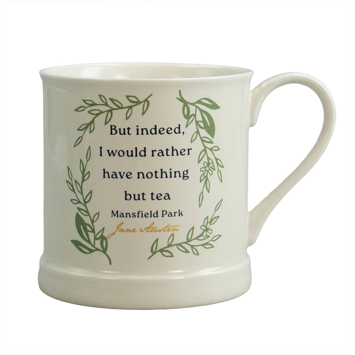 Tasse Jane Austen – Vintage-Silhouette, 375 ml