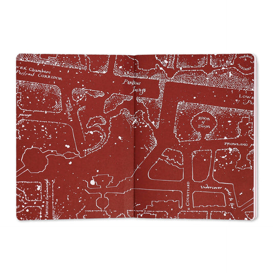 Harry Potter A5 Flexible Notebook - Marauder's Map