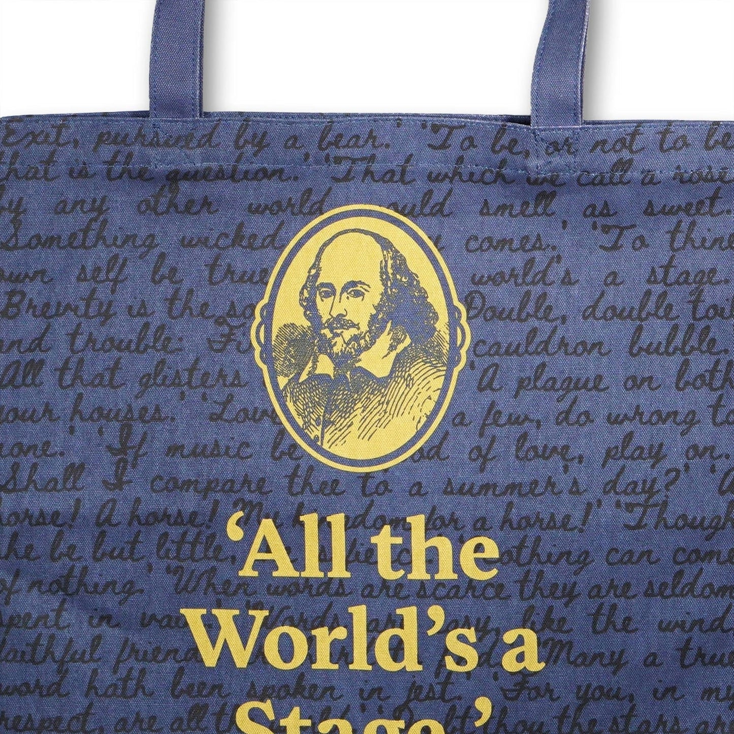 Shakespeare Tragetasche - Die Welt ist eine Bühne