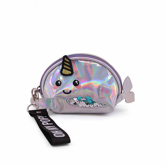 Oh My Pop! Narwhal Oval Wallet