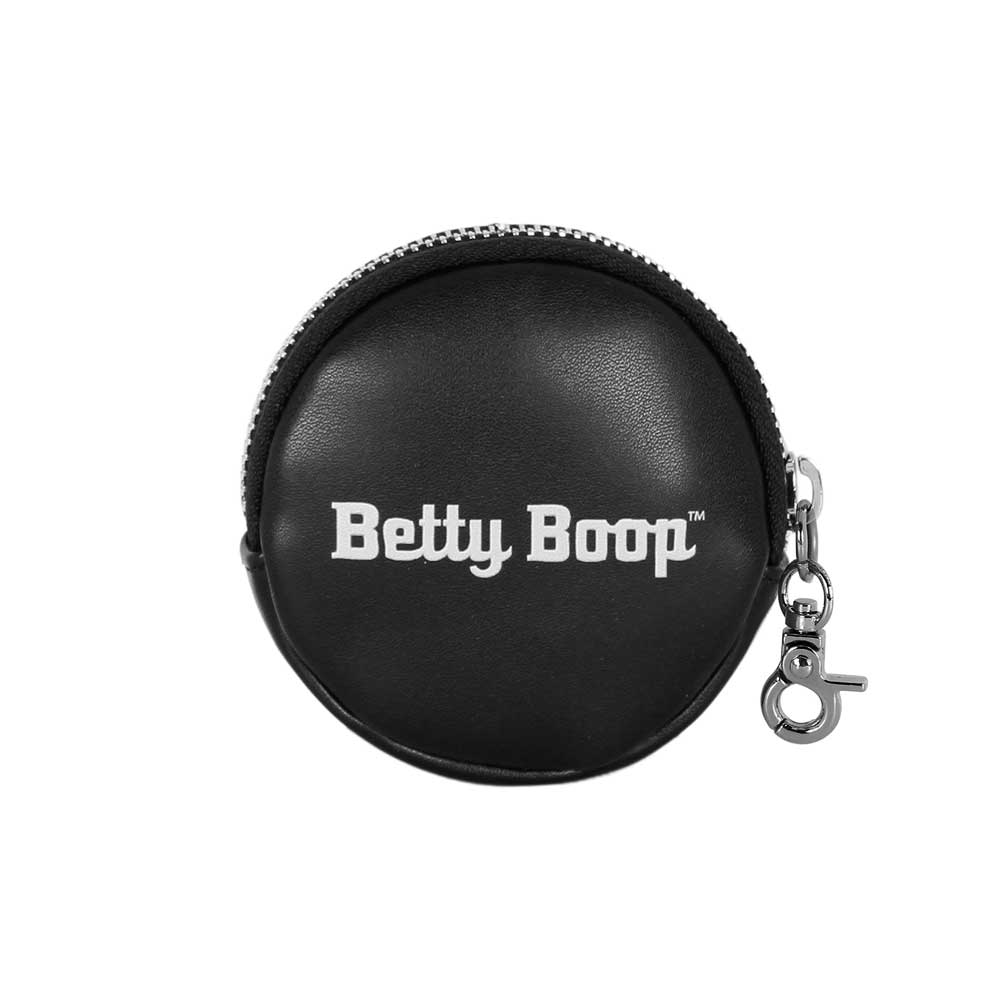 Betty Boop Motor Love-Porte-monnaie Cookie, Noir