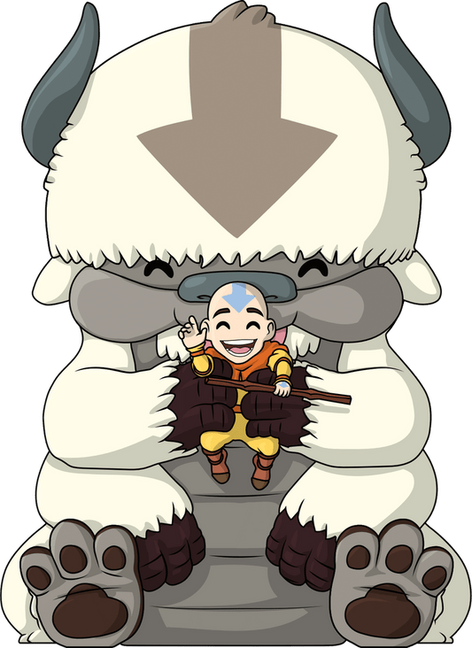 Appa und Aang 1ft