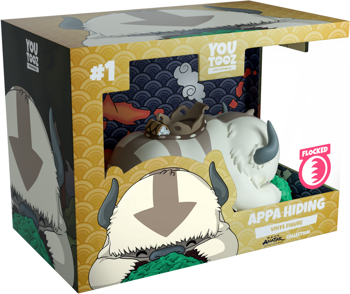 Appa Hiding beflockt