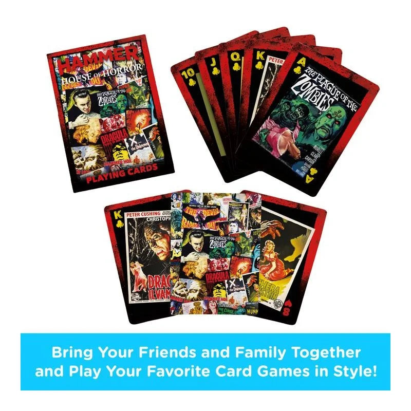 Hammer Spielkarten - Haus des Horrors