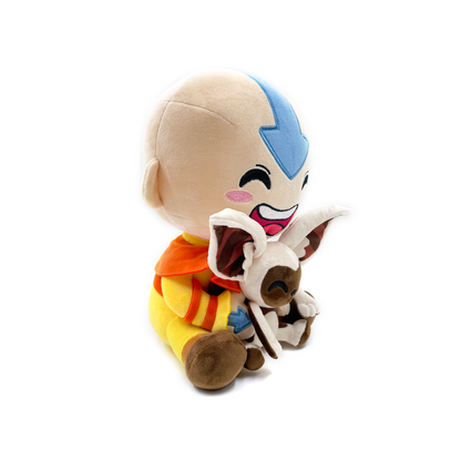 Aang and Momo Sit Plush (1ft)