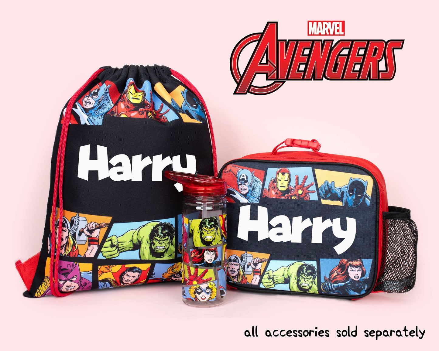 Avengers enfant PE Sac à cordon
