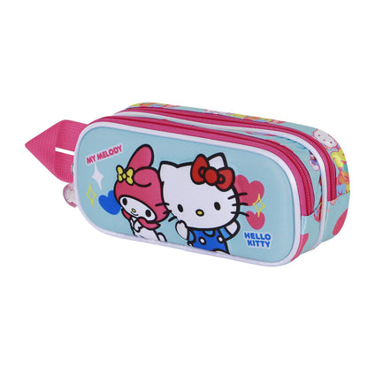Sanrio Hello Kitty Friendship-Trousse 3D Double