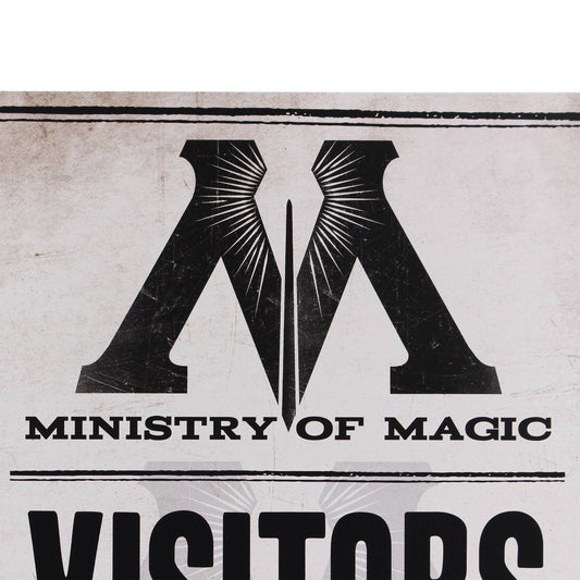Harry Potter Decorative Metal Sign - Ministry of Magic