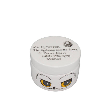 Harry Potter Keramikdose, rund - Hedwig