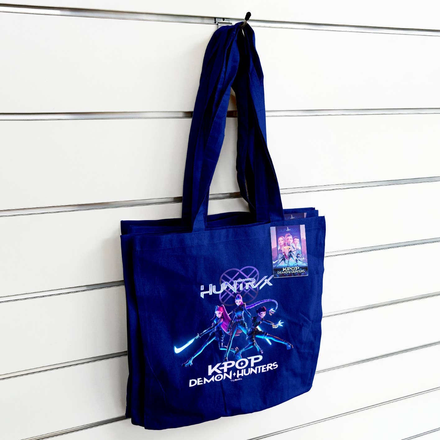 Tote bag Bleu Marine K-POP Demon Hunters - Trio