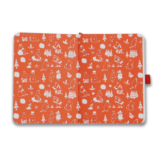 Moomin A6 Notizbuch - und Winterstift