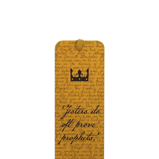 Marque-page papier Shakespeare - Le Roi Lear
