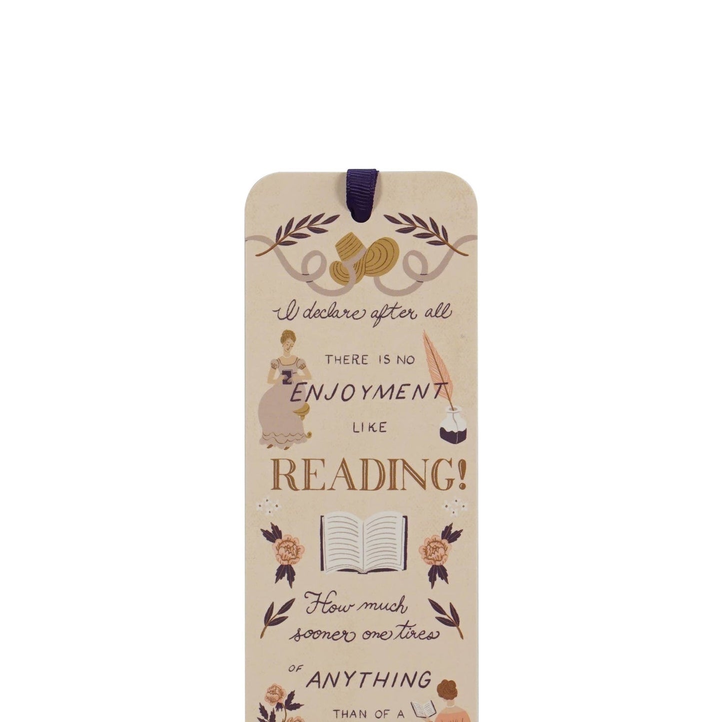 Jane Austen Paper Bookmark - Pride and Prejudice