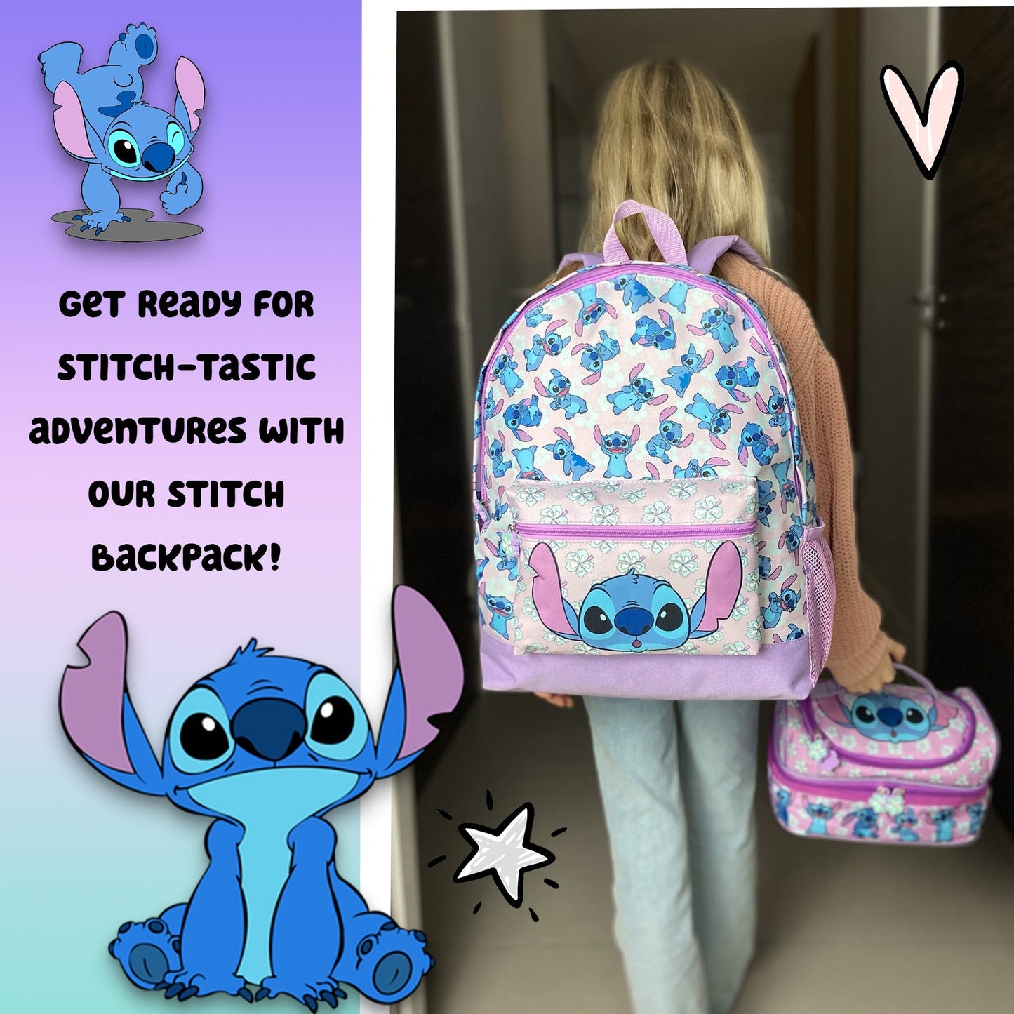 Sac à dos Disney - Stitch