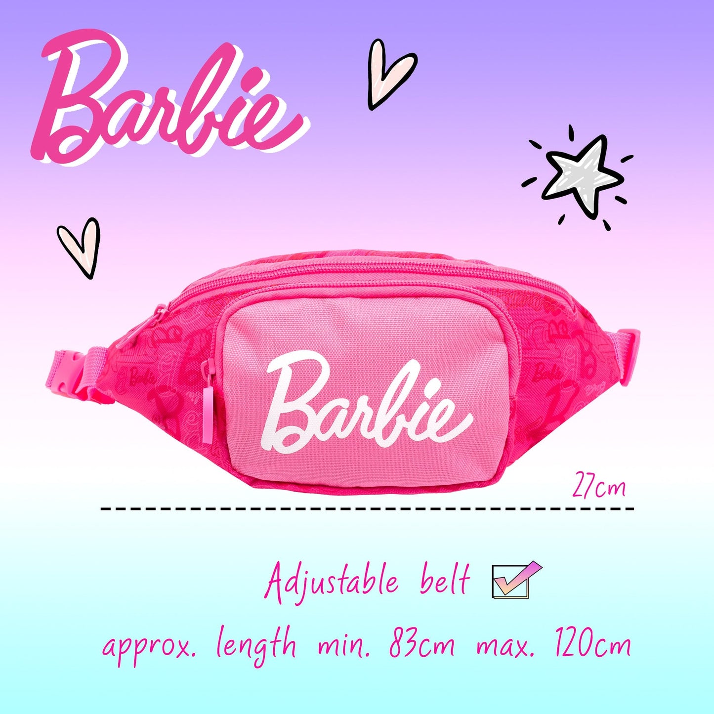 Sac banane ceinture – Barbie