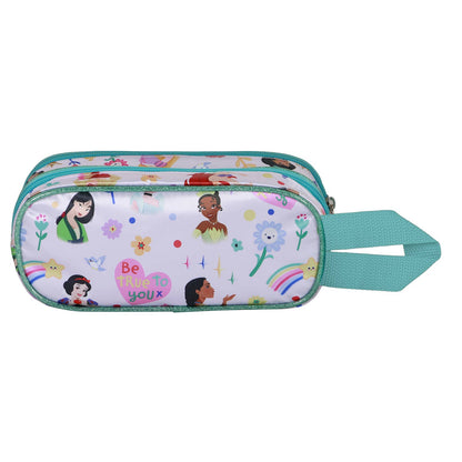 Trousse 3D Double Disney Princesses - Rainbows