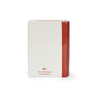 Vase Alice au pays des merveilles - en Forme de Livre