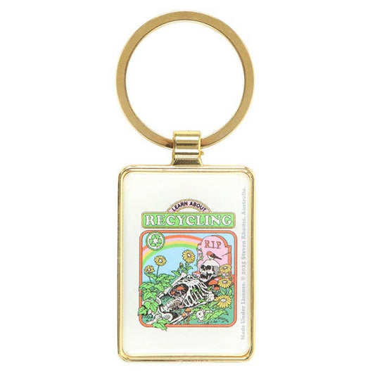 Entdecken Sie den Recycling-Schlüsselanhänger von Steven Rhodes