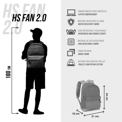 Sac à Dos HS FAN 2.2 Sonic the Hedgehog « Knuckles Run » – Multicolore