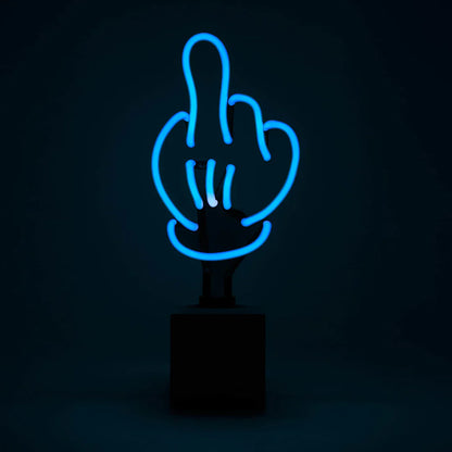Neonlampe Hand "Fuck"